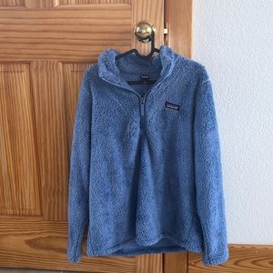 Patagonia fuzzy jacket 1/4 zip worn just a couple times.
